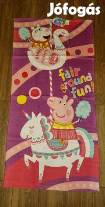 Peppa malac mintás strandtörölköző