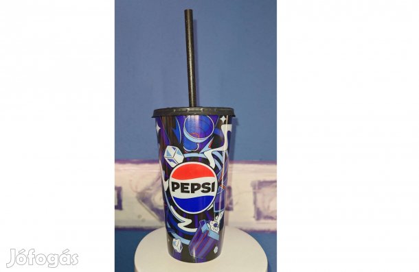 Pepsi műanyag mozis pohár (500 ml)