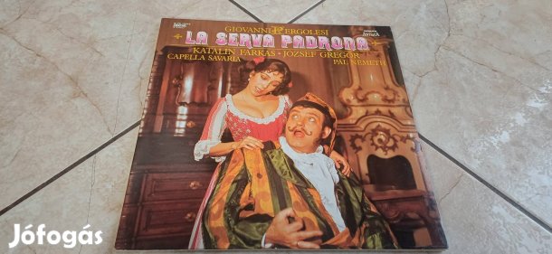 Pergolesi Capella Savaria bakelit hanglemez