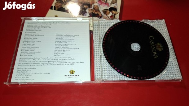 Perjes Péter Casanova Night Musical Cd Jazz - Rock