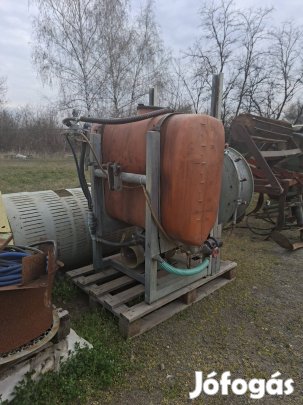 Permetező Axial 300L nagy ventilátor.üzem kész!