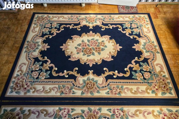 Perzsa szőnyeg, mintás, kék-bézs ( 160x 230 cm), Két ugyanolyan szőnye