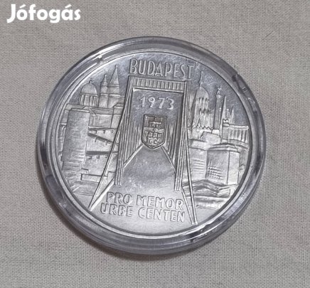 Pest Buda Óbuda 1973 ezüst érme