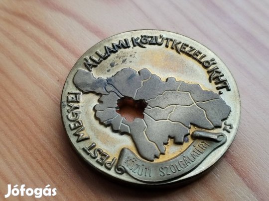Pest Megyei Kitüntető érem Állami Közutkezelő KFT