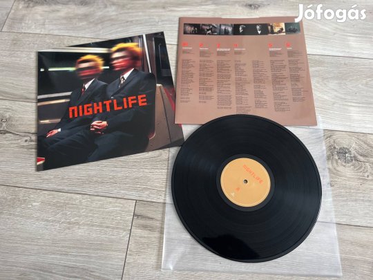 Pet Shop Boys Nightlife LP vinyl bakelit lemez