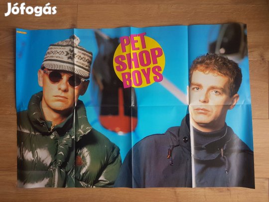 Pet Shop Boys óriásplakát poszter 90-es évekből