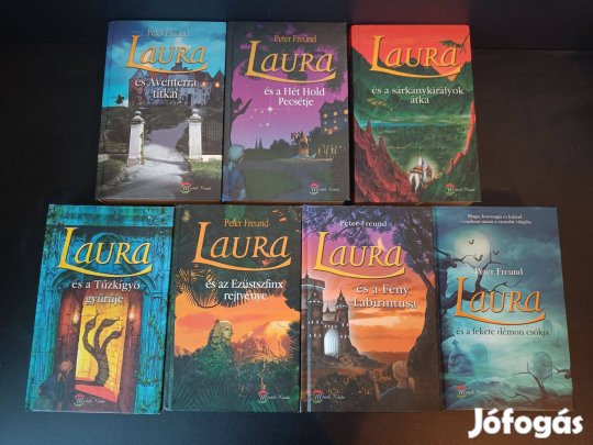 Peter Freund: Laura sorozat 7 kötete
