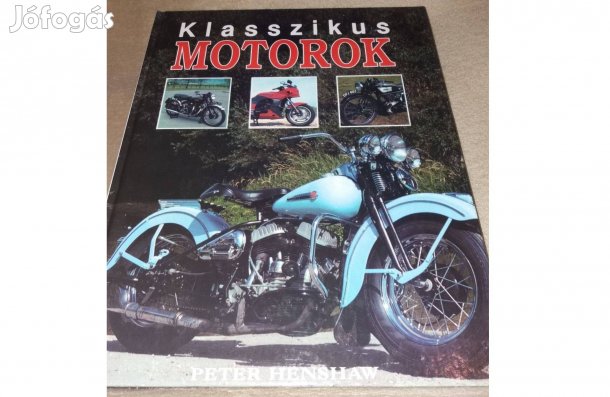 Peter Henshaw Klasszikus Motorok újszerű hibátlan