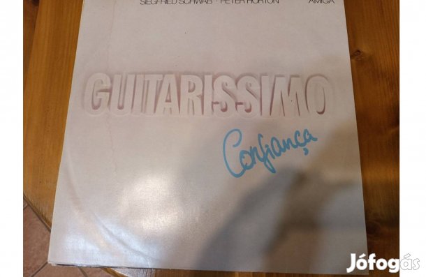 Peter Horton Siegfried Schwab Guitarissimo bakelit hanglemez eladó