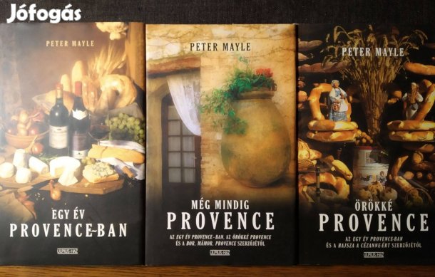 Peter Mayle Provence Sorozat Sok Könyve Újszerű-Olvasatlan