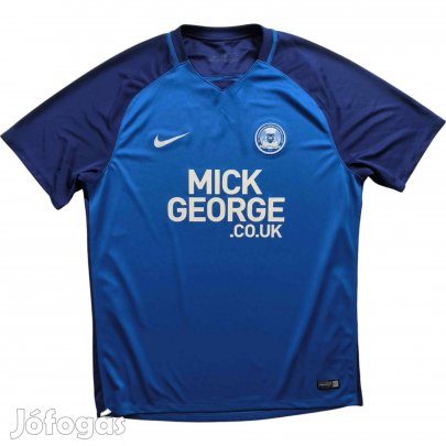 Peterborough United 2017-18 Nike hazai foci mez XL-es