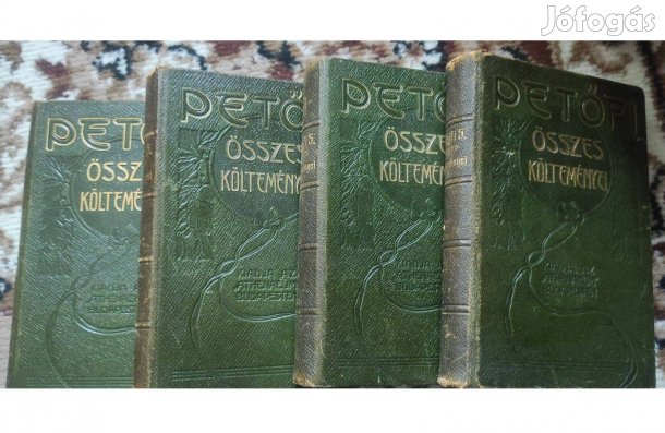 Petőfi Sándor összes költeményei 1-4. (Athenaeum)
