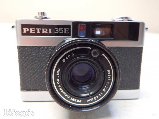 Petri 35 E Fényképezőgép Petri 40 MM Objektívvel Retro Régi Filmes