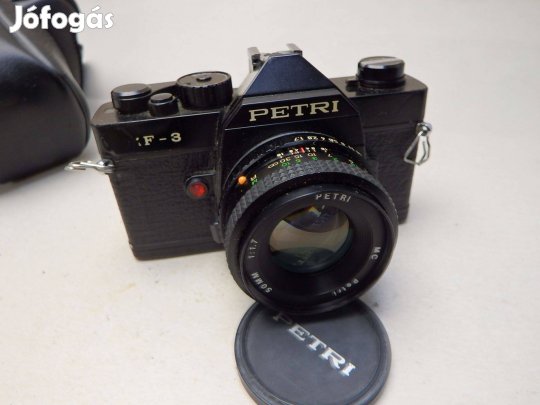 Petri MF 3 Régi Fényképezőgép Retro Petri 50 MM Objektív