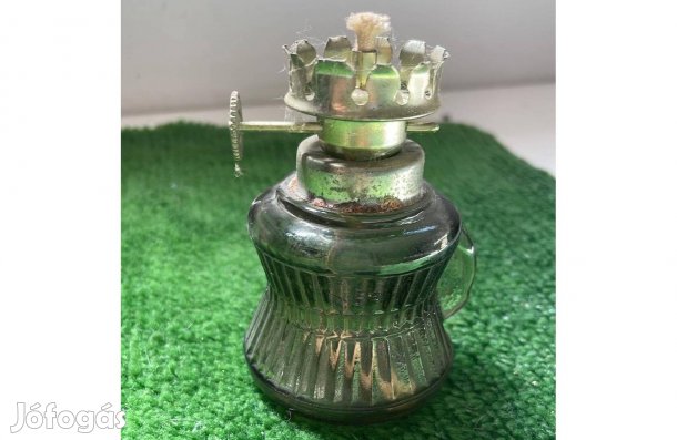 Petróleumlámpa mini (üvegbúra nélkül, kanóccal)