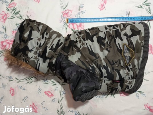 Petsoo meleg kutyakabát XXL kiskutyára