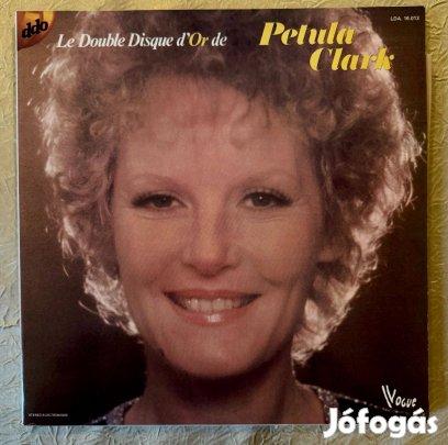 Petula Clark francia dupla bakelit hanglemez LP