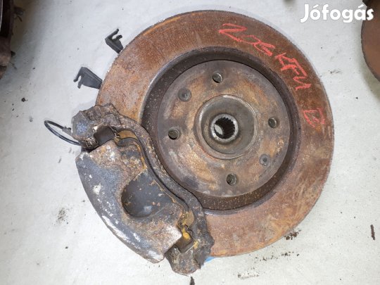 Peugeot 206 Bal Első Csonkállvány Kerékaggyal + Féknyereg + ABS Jeladó