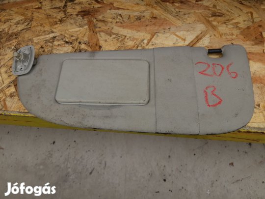 Peugeot 206 Bal Napellenző