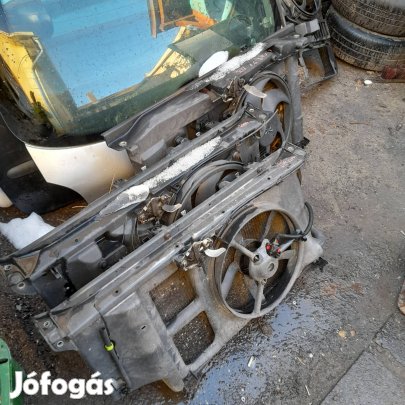Peugeot 206 homlokfal zárhíd vízhűttő ventilátor