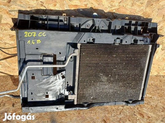 Peugeot 207CC (2007-2013) 1.6 Benzines Homlokfal Vízhűtővel Ventiláto