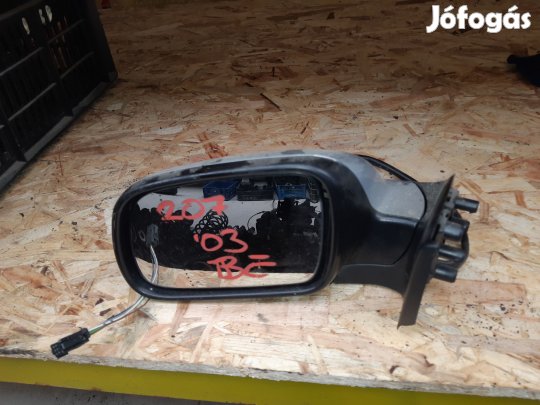 Peugeot 207 Bal Visszapillantó Tükör Elektromos