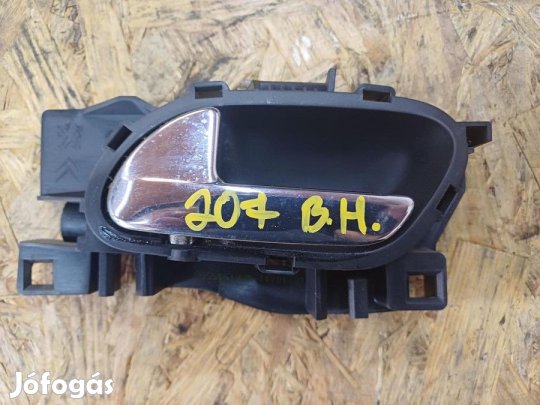Peugeot 207 (2006-2014) Bal Hátsó Ajtó Belső Kilincs