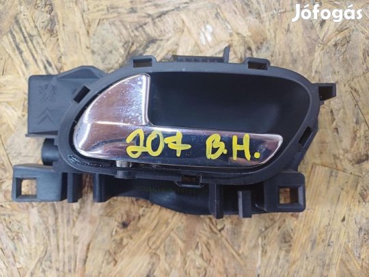 Peugeot 207 (2006-2014) Bal Hátsó Ajtó Belső Kilincs