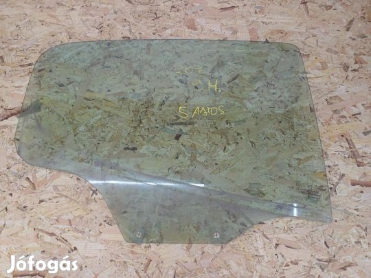 Peugeot 207 (2006-2014) Jobb Hátsó  Ajtó Üveg