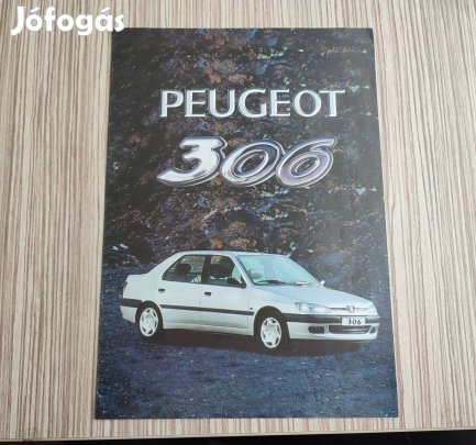 Peugeot 306 magyar prospektus, katalógus