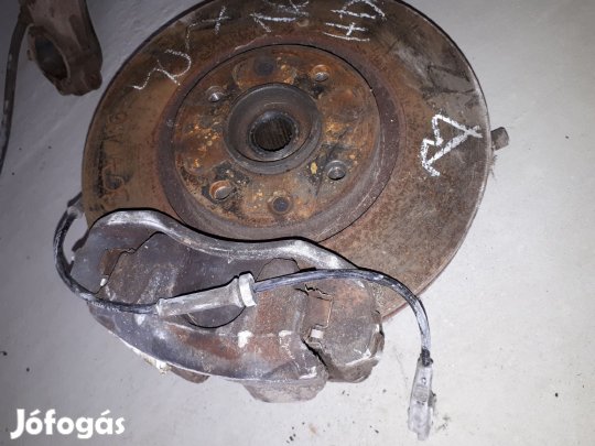 Peugeot 307 Bal Első Csonkállvány Kerékaggyal + Féknyereg + ABS Jeladó