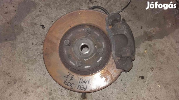 Peugeot 307 Jobb Első Csonkállvány Kerékaggyal + Féknyereg + ABS