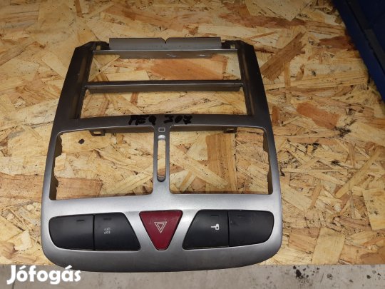 Peugeot 307 Középkonzol Keret