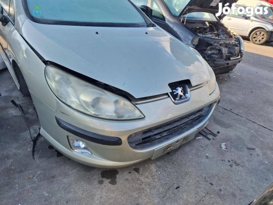 Peugeot 407 lökhárító,homlokfal,sárvédő,lámpa,motorháztető