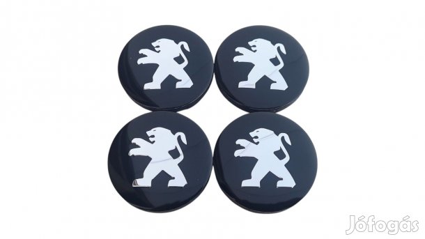Peugeot 60mm felni díszkupak közép felnikupak kerékagy kupak