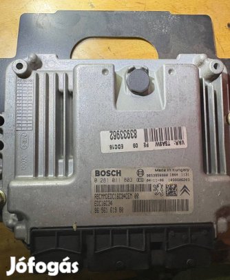 Peugeot Citroem 1.6 hdi motorvezerlő 9656161980