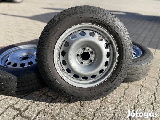 Peugeot Expert gyári lemezfelni szett 215-65-R16C nyári gumikkal