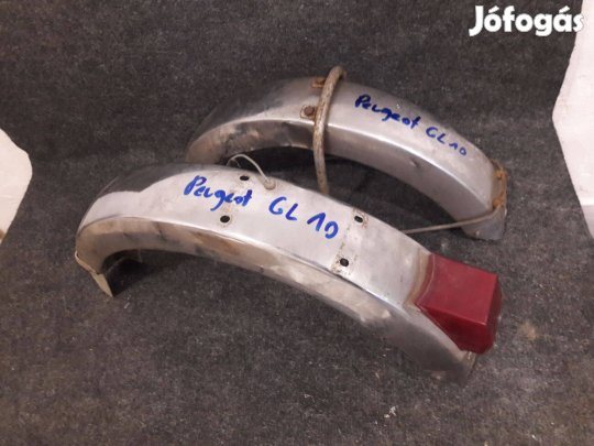Peugeot GL 10 mofa komplett első és hátsó sárvédő szett