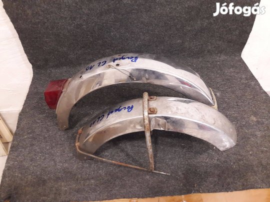 Peugeot GL 10 moped gyári komplett első és hátsó sárvédő szett