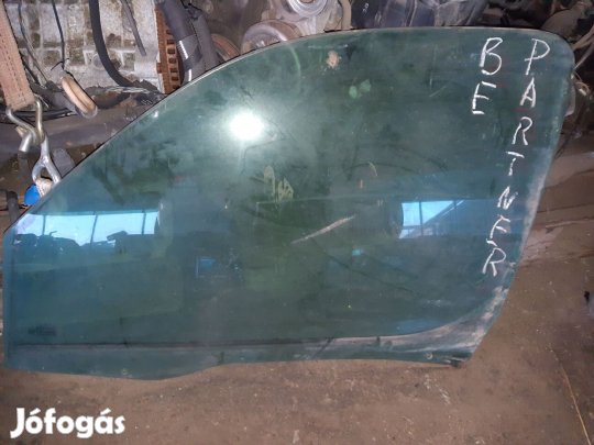 Peugeot Partner 02-08 Bal Első Lejáró Ablaküveg