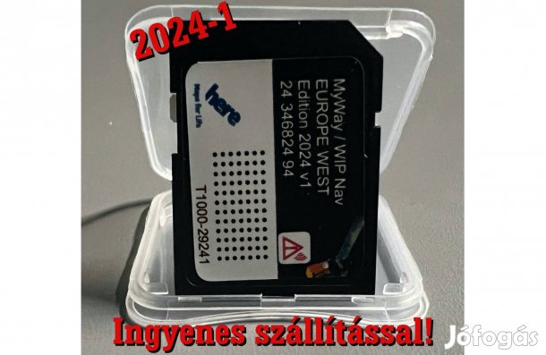 Peugeot WIP Nav 2026-1 Európa térkép SD kártya