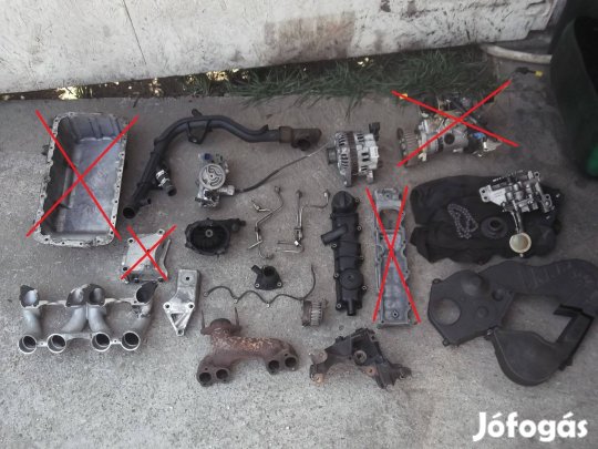 Peugeot, Citroen 1.9D, Wjy-Wjz megmaradt motorikus alkatrészekzek