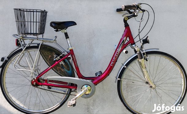 Peugeot alacsony belépésű női trekking kerékpár postai utánvéttel is 