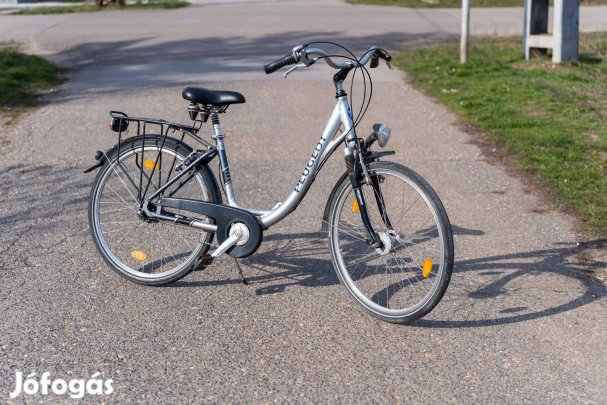 Peugeot ejtett vázas aluvázas kerékpár eladó. 26 os méret