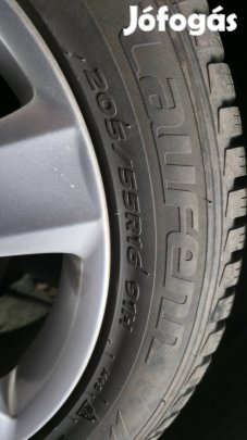 Peugeot gyári felni teli új gumival 16" 205/55