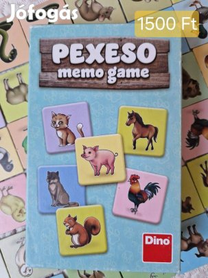 Pexeso állatos memóriajáték