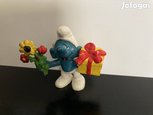 Peyo Schleich hupikék törpikék vintage