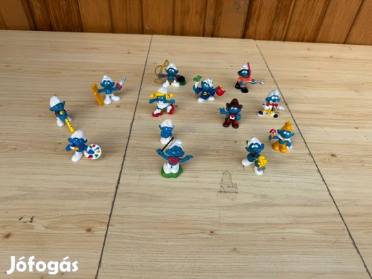 Peyo,schleich hupikék törpikék csomag