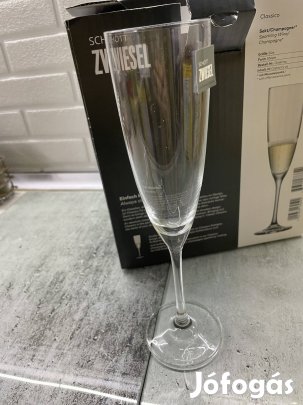 Pezsgős pohár készlet 
