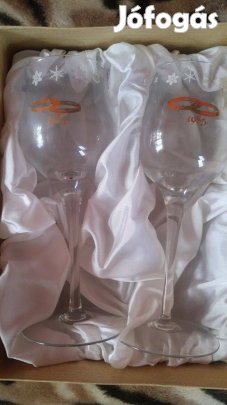 Pezsgőspohár , 2 darab!